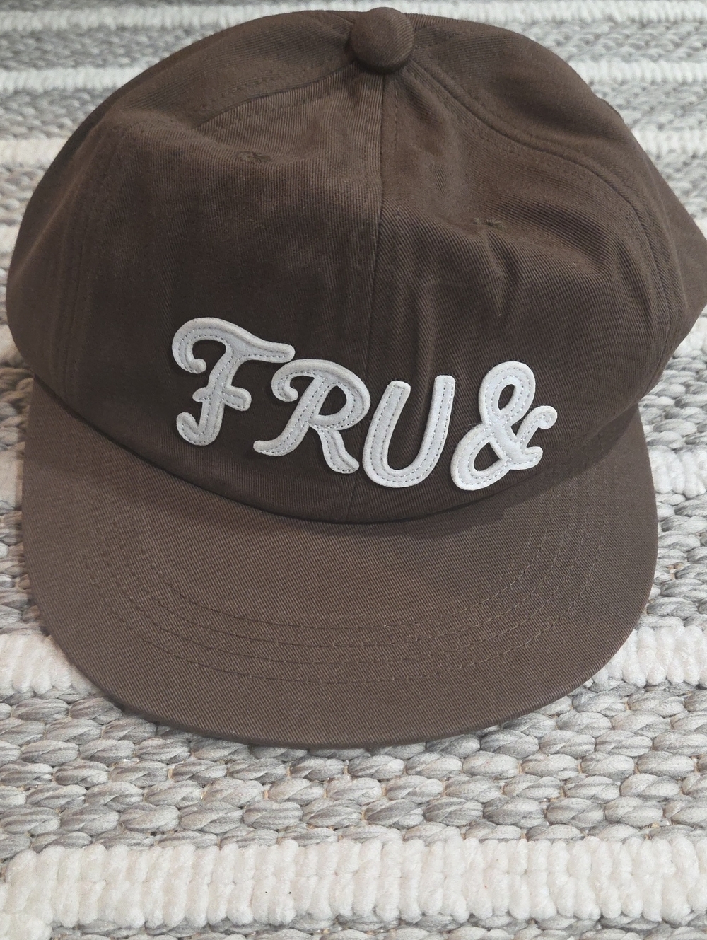 Taehyung of BTS's hat! Brown Men's Snapback Hat from fru&. Directly from Korea.